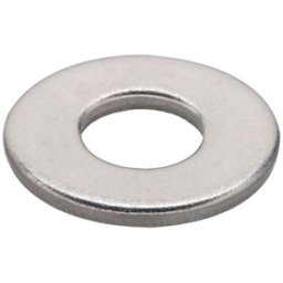 Saiba plata din inox A2 DIN 125A 10 x 20 x 2