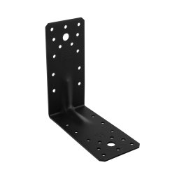 Coltar ranforsat pentru lemn negru 140x140x65x2,5 mm