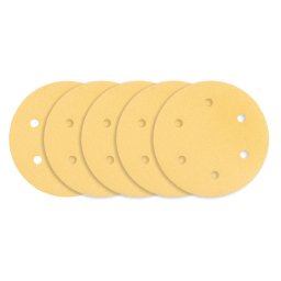 Hartie abraziva velcro cu 6 gauri, 5buc/set K80