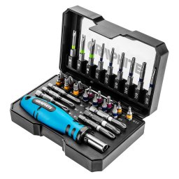 Set biti cu adaptor 31 piese GRAPHITE