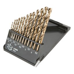 Burghie metal HSS-CO 1.5-6.5 mm 13buc/set