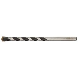 Burghiu beton alb-negru, coada cilindrica, varf vidia 6x100 mm