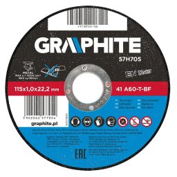 Disc debitat metal 115 x 1.0 x 22 mm