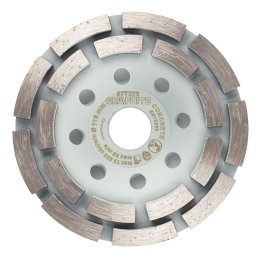 Disc diamantat slefuire, 2 segmente, uscat, 115 x 22.2 mm