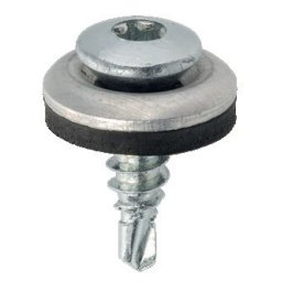 Autoforant cap bombat TX20 cu saiba EPDM imbinare tabla 4.8 x 19 ZINCAT
