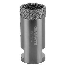 Carota diamantata GRAPHITE 28 mm