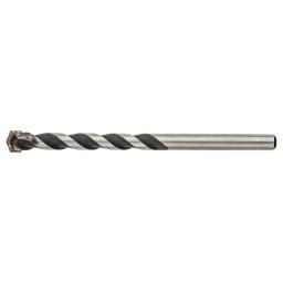 Burghiu beton alb negru, coada cilindrica, varf vidia 12 x 150 mm