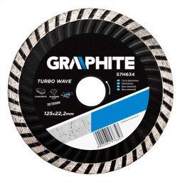 Disc diamantat turbo wave 125 x 22.2 x 2.6 mm