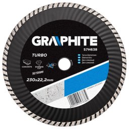 Disc diamantat turbo wave 230 x 22.2 x 3.1 mm