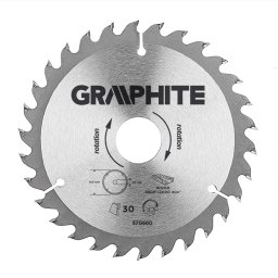 Disc circular carbura Graphite 160 x 30 mm 30 dinti