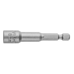 Bit tubular magnetic ax 1/4 65 mm M8