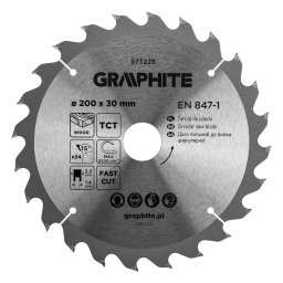 Disc fierastrau circular vidia 200 x 30 mm 24 dinti