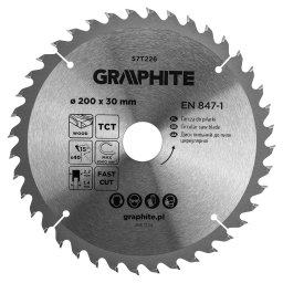 Disc fierastrau circular vidia 200 x 30 mm 40 dinti