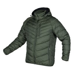 Geaca matlasata din puf olive NEO L
