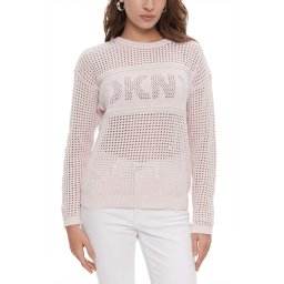 DKNY Tricotat Logo DJ6R0962 OO0 pnk moon/silver