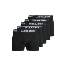 JACK & JONES Boxeri 'JACHENRY' negru / alb