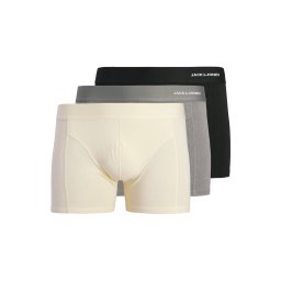 JACK & JONES Boxeri 'JACGABRIEL' crem / gri / negru / alb