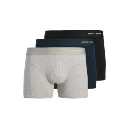JACK & JONES Boxeri 'JACGabriel' bleumarin / gri amestecat / negru