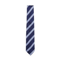 TOMMY HILFIGER Cravată bleumarin / albastru deschis / alb