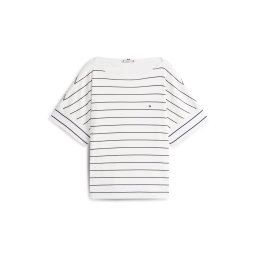 Tommy Hilfiger Curve Tricou bleumarin / alb
