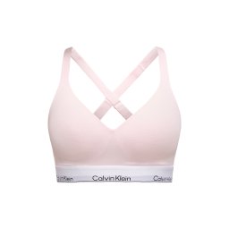 Calvin Klein Underwear Sutien gri deschis / roz pastel / negru / alb