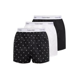 Calvin Klein Underwear Boxeri negru / alb