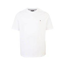 Tommy Hilfiger Big & Tall Tricou 'ESS SEASONAL' alb