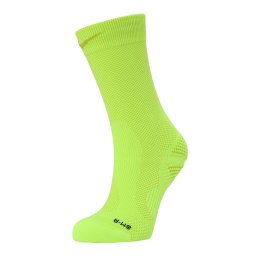 NIKE Șosete sport 'FAST' maro mokka / verde neon / negru