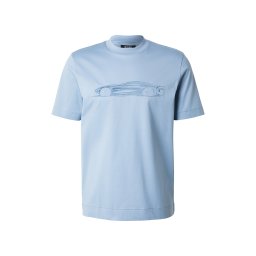 BOSS Tricou 'C-Taut 242_AM' albastru deschis