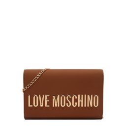 Love Moschino Geantă de umăr maro / auriu