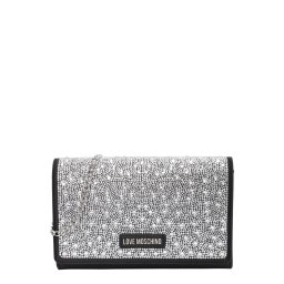 Love Moschino Clutch negru / transparent