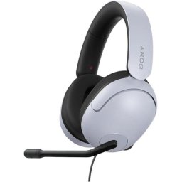 Casti INZONE H3 MDR-G300 360 Spatial sound, Microfon directional, Control volum, pentru PC/PlayStation5, Alb