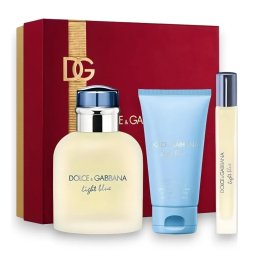 Dolce Gabbana Light Blue Pour Homme Set cadou Barbati