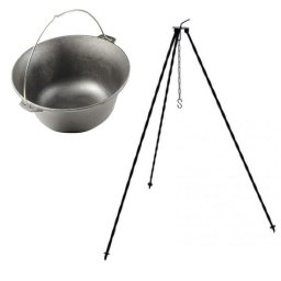 Set ceaun fonta cu trepied metalic, 16 L, Premium