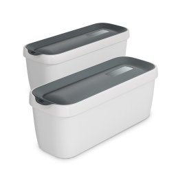 Klarstein Set recipient pentru gheață | 1,5 litri | plastic | lavabil în mașina de spălat vase (SY-SIC-003)