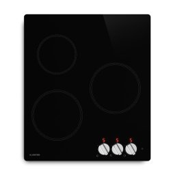 Klarstein Kochheld plită cu inducție | Elegantă și puternică | 3 zone de gătit | 5.700 W | 45 cm (XFC503KI-B2)