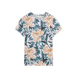 TED BAKER T-Shirt Selley Printed Fitted 283105 cream