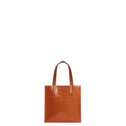 TED BAKER Geantă mică Wenonaa Croc Effect Small Icon 282819 tan