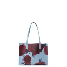 TED BAKER Geantă Elyanaa Elongated Rose Print Icon 282645 mid-blue