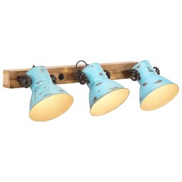 Lampa de perete 25 W, albastru uzat, 65x25 cm, E27 GartenMobel Dekor