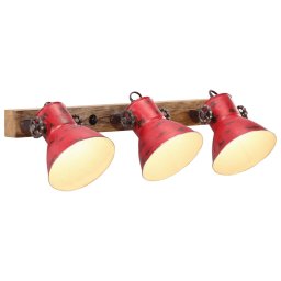 Lampa de perete 25 W, rosu uzat, 65x25 cm, E27 GartenMobel Dekor