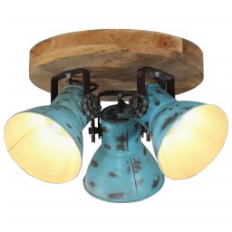 Lampa de tavan 25 W, albastru uzat, 35x35x25 cm, E27 GartenMobel Dekor