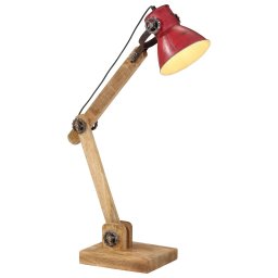 Lampa de birou 25 W, rosu uzat, 23x18x96 cm, E27 GartenMobel Dekor