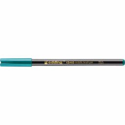 Marker Edding 1340 Metallic, varf tip pensula, 1-6 mm, verde metalic