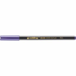 Marker Edding 1340 Metallic, varf tip pensula, 1-6 mm, violet metalic