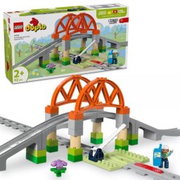 LEGO® DUPLO® Set de extindere Pod și șine de cale ferată 10426