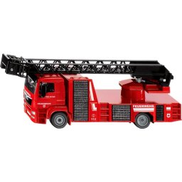 SIKU SUPER MAN fire brigade turntable ladder, model vehicle (red)