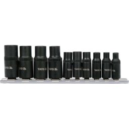 Set 10 adaptoare pentru robiere, Negru
