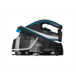 Fier de calcat ES9180260B, 2400 W, Ceramica, Negru/Albastru