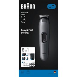 Aparat de barbierit Series 3 All-In-One Style Kit AIO3540, Autonomie 50 min, Lavabil, Gri
